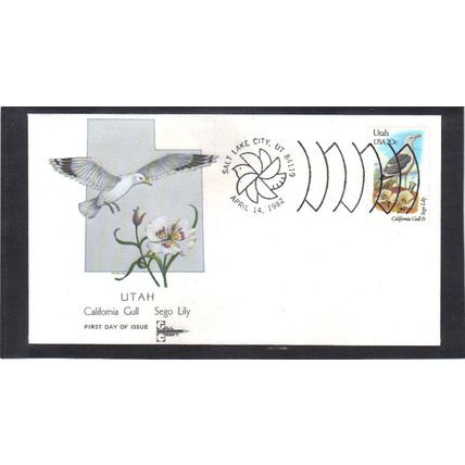 FDC Gill Craft 1996a 20c Gull (Cachet-U/A) CV39896