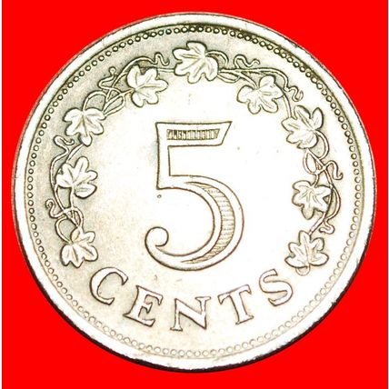 4 DOLPHINS (1972-1983): MALTA ★ 5 CENTS 1976! LOW START★NO RESERVE