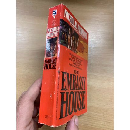 1991 NICHOLAS PROFFITT "THE EMBASSY HOUSE" FICTION USA PAPERBACK BOOK (P3)
