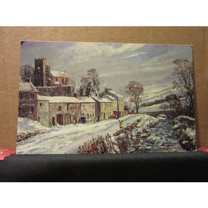 MUKER, SWALEDALE, YORKSHIRE DALES used postcard by Post Office 1980 pm =