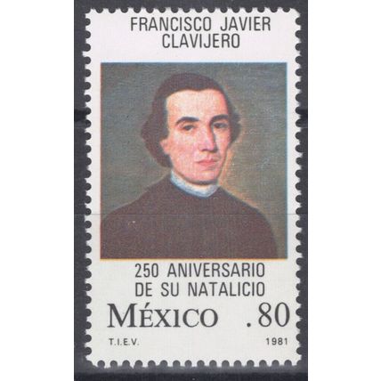 ZAYIX - Mexico 1243 MNH St. Francis Xavier Clavijero Religion 071422S163M