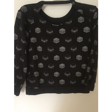 Preowned Minecraft Girls Medium 7/8 Long Sleeve Shirt