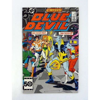 Blue Devil #18 DC Comics Special Crisis Cross-Over NM- 1985