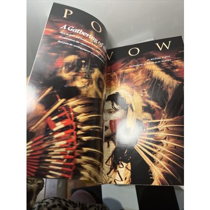 National Geographic Magazine June 1994 Pow Wow - Vintage Collectable