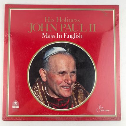 His Holiness Pope John Paul II Mass In English Vinyl LP Record Album VC-3001 NEW