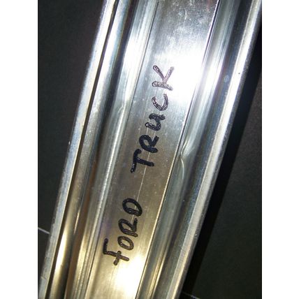 1974 75 76 77 78 FORD TRUCK LH FENDER TRIM NOS