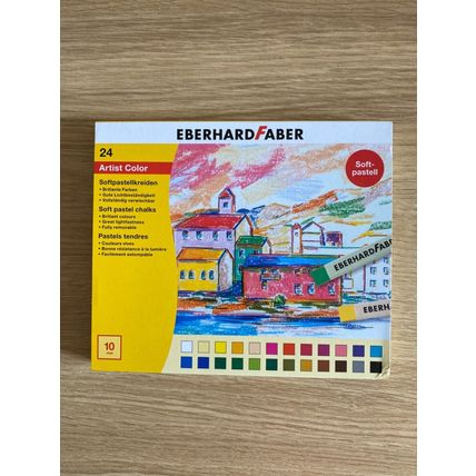Eberhard Faber 24 Artist Colour Soft pastel chalks