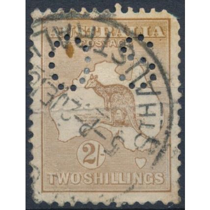 Official: 2s - Australia 1915 - Used Hinged - SG O33