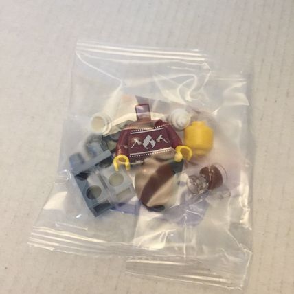 NEW Official Lego Holiday Snow Shoes Minifigure & Sled Mini set