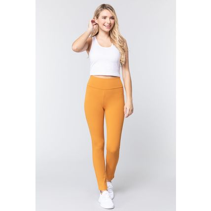 Waist Band Long Ponte Pants