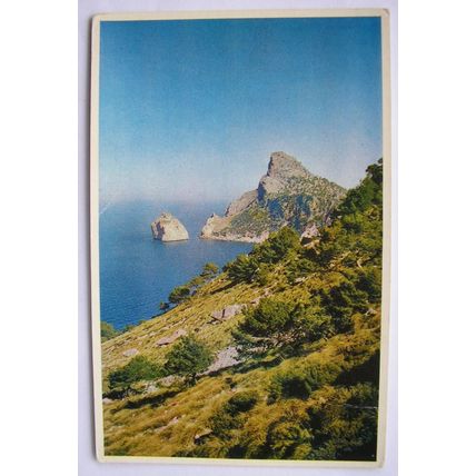 old postcard Mallorca