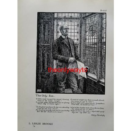 Only Son (Henry Newbold), L Leslie Brooke, Book Illustration (Print), 1901