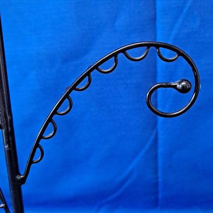 Metal BUTTERFLY EARRING Tree Jewelry Holder Ring/Bracelet Tray Pink Stand 12 7/8