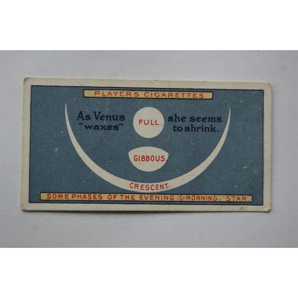 1916 Players Those Pearls of Heaven No. 19 Venus - Godess of Love & Beauty