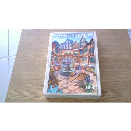 VILLAGE SQUARE Jigsaw Puzzle (1000 Piece) Hesha Hexie Toys