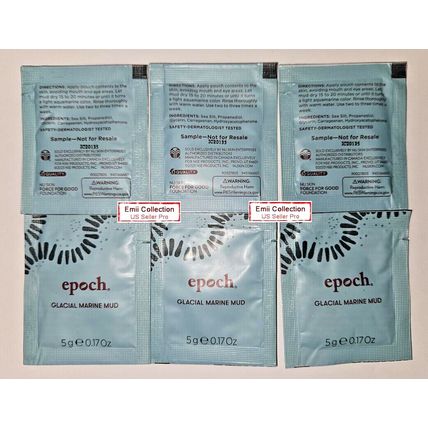 Nu Skin Nuskin Sample Size Glacial Marine Mud 0.17oz 5g (6 Small Pieces)