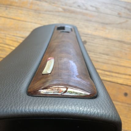 Volvo C70 S70 V70 R XC70 Black Glove Box Door W/ Wood Trim OEM Artformed