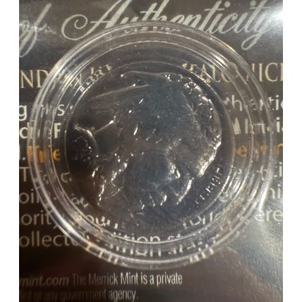 Certified Genuine Silver 1930's Black Ruthenium Indian Head Buffalo Nickel