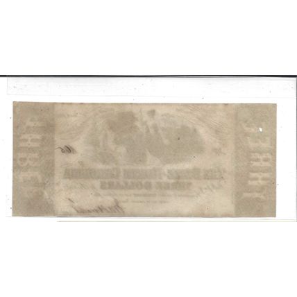 1863 The State of North Carolina Genuine $3.00 Bill No Reserve lets see what goe