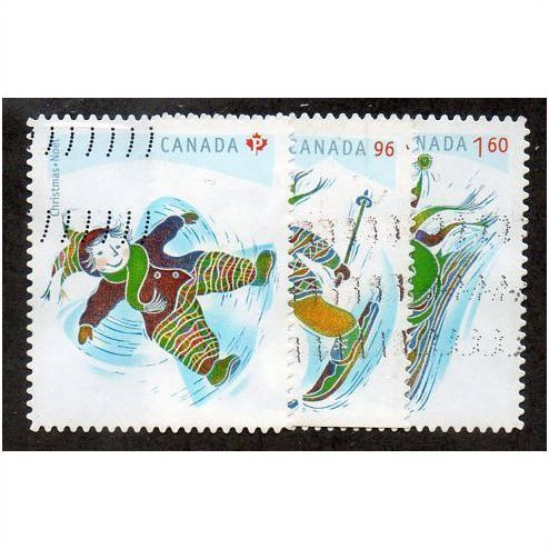 CAN 2008 (SET) (S/A) 'CHRISTMAS' (3v) FINE USED (EBID27-702)