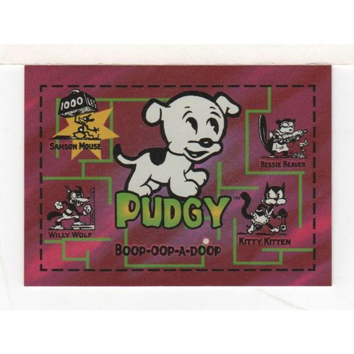 CHASE CARD - BETTY BOOP PUDGY FB-1 (2001)