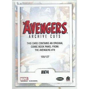 AVENGERS SILVER AGE ' ARCHIVE CUTS ' card # AV74 GOLIATH (2015)