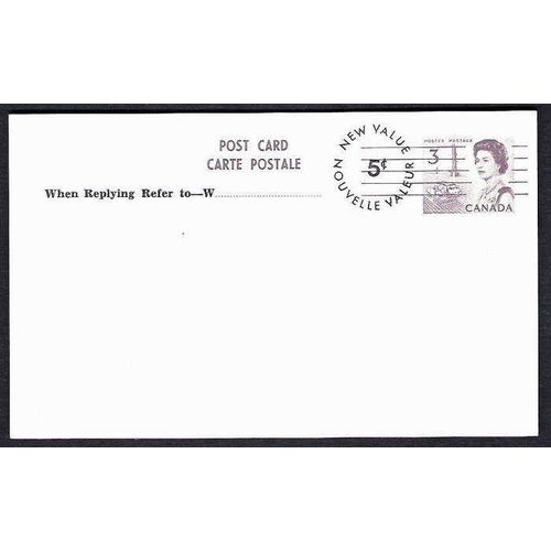 Canada. #P107c Precancelled Postal Card MINT Centennial Spec Order