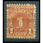 Used J80 1c Postage Due Barely Clears WA1274