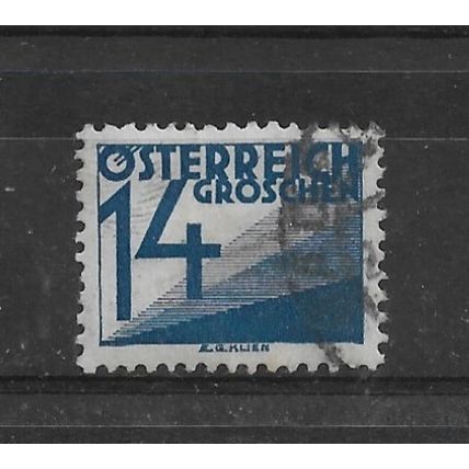 Austria.D598 14g Blue.Fine Used.Aug22