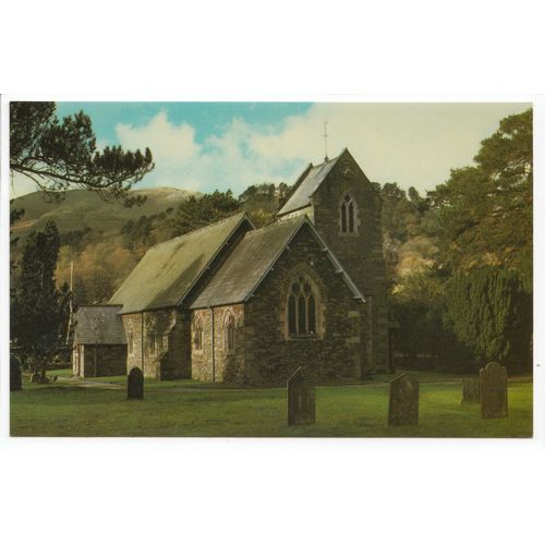 St Patrick's Church Patterdale Cumbria Postcard 747