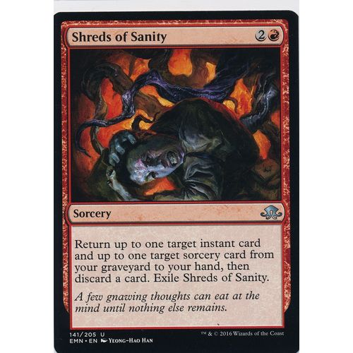 Magic the Gathering MTG Eldritch Moon 141/205 Shreds of Sanity