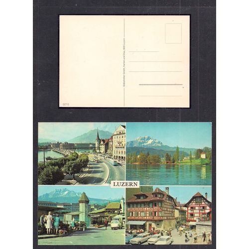 Postcard Switzerland Luzern Colour Unused ( F154 )