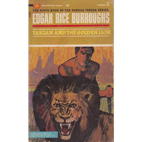 Tarzan and the Golden Lion by Edgar Rice Burroughs ( Ballantine Books | 1967 )