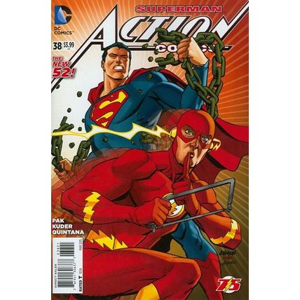 Action Comics (Vol 2) # 038 NM CoverB MODERN AGE COMICS
