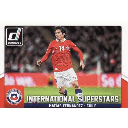 Donruss Soccer 2015 82 Matias Fernandez International Superstars