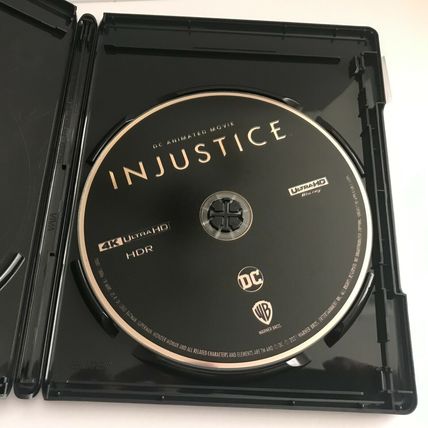 DC Injustice Animated 4K Ultra HD Movie Disc Only (No Blu-Ray No Digital)