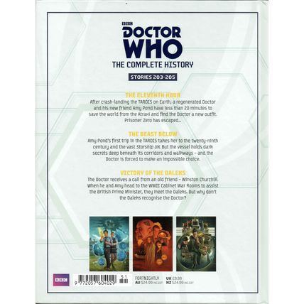 DOCTOR WHO COMPLETE HISTORY VOL 63 MATT SMITH VICTORY OF THE DALEKS HACHETTE