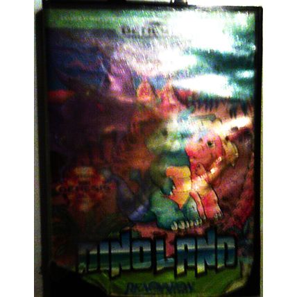 Sega Genesis - Dino Land game and case sold untested