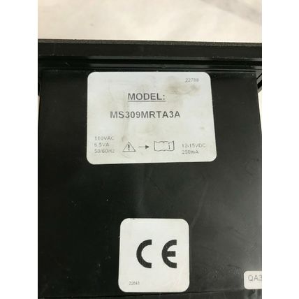 EASTERN INSTRUMENTS MS309MRTA3A TOTALIZER RATEMETER,SM