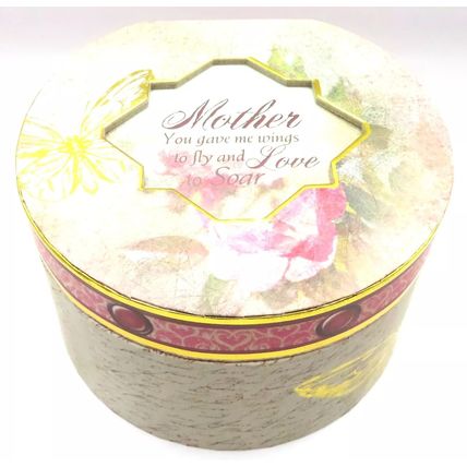 Mother Jewellery Box You Gave Me Wings to Fly & Love to Soar Carte Postal Pink
