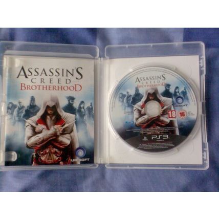 Assassin's Creed BROTHERHOOD Sony PlayStation PS 3 Game Ezio Auditore Da Firenze