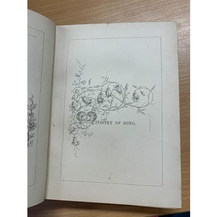 1880 "LIFE MOSIAC" FRANCES RIDLEY HAVERGAL ILLUSTRATED LARGE ANTIQUE BOOK (P5)