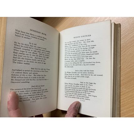 1921 1ST EDITION "DOMESDAY BOOK" EDGAR LEE MASTERS POETRY ANTIQUE BOOK (P4)