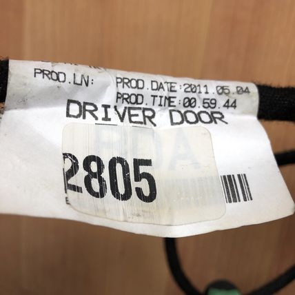 Land Rover LR2 2008-2012 Driver Left Front Door WIRING HARNESS BG92-14A584 OEM