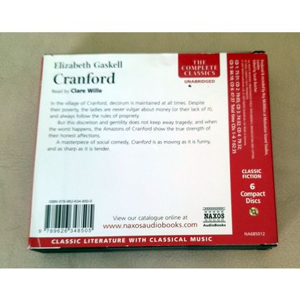 Elizabeth Gaskell : Cranford (6xCD) Unabridged Audio Book