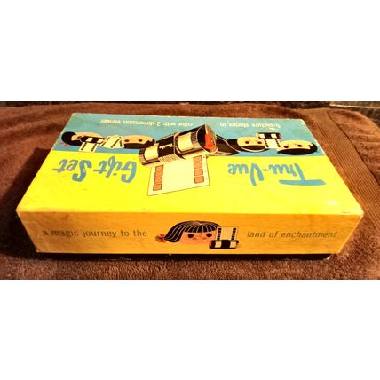Old Vintage Original View Master # 520 Tur-Vue Gift Set In Original Box 1929