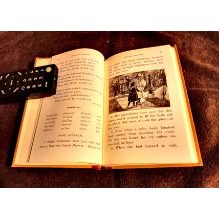 McGuffey's Second Eclectic Reader By H. H. Vail 1920 Hardcover Book Great Shape