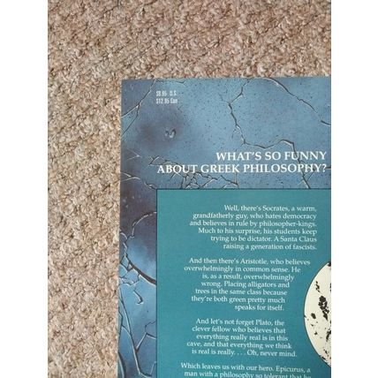 EPICURUS THE SAGE VOL 1 G/N (1989) PIRANHA PRESS (VFN Condition) 1st Print