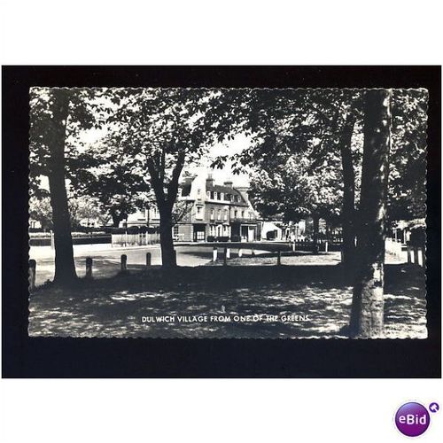 LONDON Dulwich Village Postcard by Valentine
