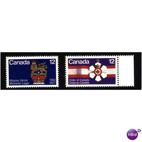 CANADA 1977 ANNIVERSARIES SG 889/890 SET 2 VALS U/M MINT